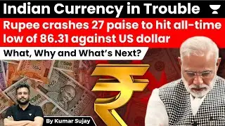 Why Indian Rupee is on a persistent decline against Dollar?