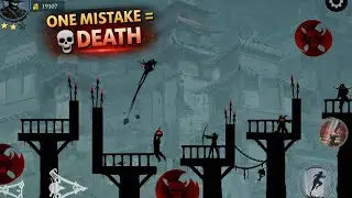 Ninja Arashi 2 Level 8 3 Stars ⭐⭐⭐ | Shadow&rsquo;s Return Gameplay