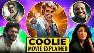 Coolie Movie Explained In HINDI | Coolie Film Story Explained | Coolie (2025) Full Movie In HINDI