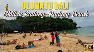 CHILL IN PADANG - PADANG BEACH!! TAKE A WALK TO HIDEN BEACH IN BALI : PADANG - PADANG BEACH