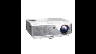 FLZEN FX 1080p FULL HD Native 6000 Lumens 15000:1 Home Theater Projector 300 Inch Max Image HDMI USB
