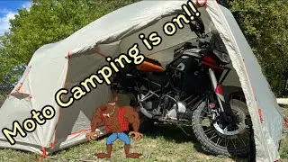 Moto Tent(What is this!?)Aprilia Tuareg 660