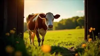 Sound of a Cow Mooing | Animal Sounds