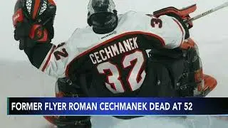 Philadelphia Flyers mourn loss of former goalie Roman Cechmanek, dead at 52