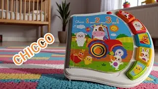 Chicco Musical Activity Book &ldquo;Happy Farm&rdquo;