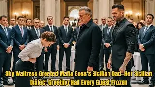 Shy Waitress Greeted Mafia Boss's Sicilian Dad&mdash;Her Sicilian Dialect Greeting Had Every Guest Frozen