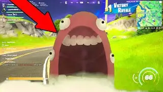 Playing As TRAIN EATER In Fortnite Battle Royale!