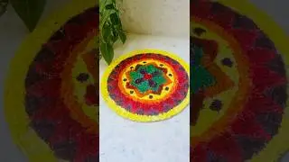 Paper Onapookkalam🌼#diy #craft #onam #onamcraft #shorts
