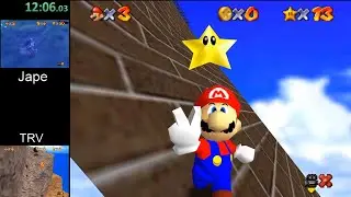 These Star Locations Are Crazy | First Time Playing Super Mario 64 Randomizer