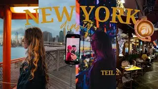 NEW YORK DIARY PART 2 🗽☃️ | Weihnachtsstimmung, Little Italy, Central Park Date