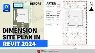 Размерный план участка в Revit (эпизод 2)