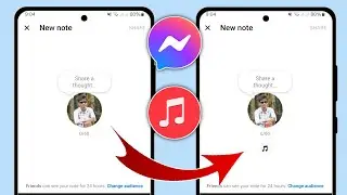 Como corrigir a opção de música que não aparece nas notas do Messenger