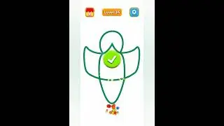 One Line: Drawing Puzzle Game - Level 35 #gameshorts #games #drawinggame #puzzlegame
