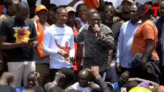 WETANGULA RUNS INTO HIDING AS ANGRY MPs LECTURE HIM AT SIFUNA'S RALLY IN KAKAMEGA!!