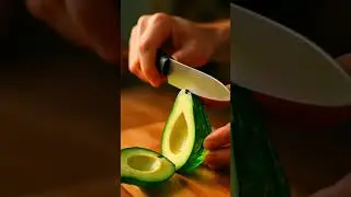 Cutting a Glass Green Mango: A Surprisingly Relaxing ASMR Moment