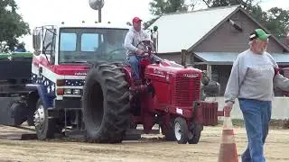 Farmall M Pulling at Nowthen MN