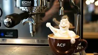 Hier kommt der Kaffeemann