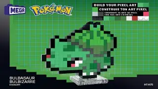 Mega Instructions - Pokemon - HTH75 - Bulbasaur