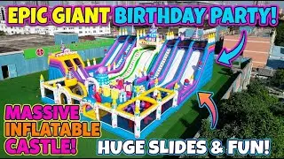 Mega Birthday Bash Inflatable Park | The #1 Attraction for Large Events | Chinee Inflatables GF2-352