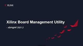 Use xbmgmt to manage your Alveo boards - v2021.2