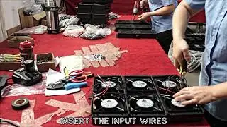 Cooling Fan Unit Manufacturing Process Network Server Rack Cabinet Factory