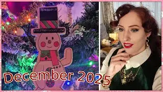 Праздничный сезон!🎄| Видеоблог за декабрь 2025 года | Макияж и книги