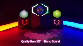 Toogee N-175BT Stereo  Sound RGB 2.1CH PC Gaming Speaker