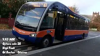 Buses at Hayfield Bus station 11/10/2025