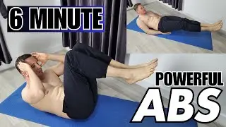 6 Minute Quick ABS Workout For Men💪 No Equipment