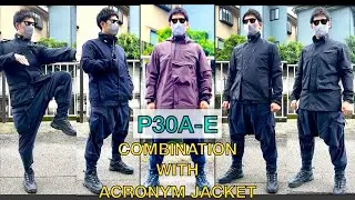P30A-E and ACRONYM jacket combination