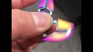 Tri Claw Rainbow Fidget Hand Spinner