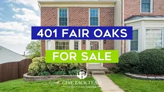 Townhome For Sale in Stafford, VA | 401 Fair Oaks | Give Back Team of Coldwell Banker Elite