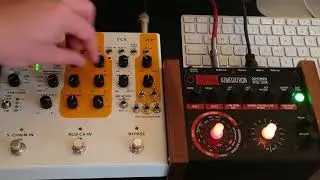 Digital synth Atmegatron Soulsby to Analog sound with Squaver P1 Sonicsmith