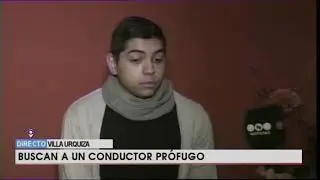 Buscan a un conductor pr&oacute;fugo