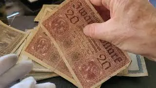 German WW1 banknotes