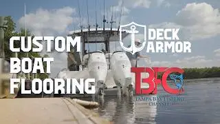 Tampa Bay Fishing Channel Chooses Deck Armor for Their Custom Boat Flooring | Captain Todd Foucher