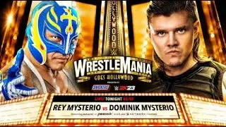 Wrestlemania 39 RE MYSTERIO vs DOMINIK MYSTERIO