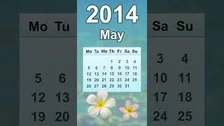 May 2014 Calendar