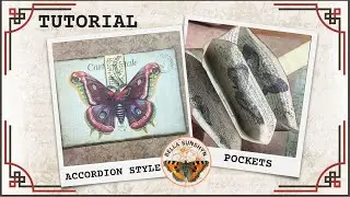 Junk Journal Tutorial -Accordion Style Pouch/Pockets