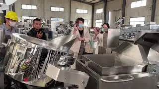 Longze-Full Automatic Suagr Coated Walnuts Processing Machine