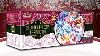 UNBOXING da BOX CALENDÁRIO de FIM DE ANO 2025 - Pokémon TCG