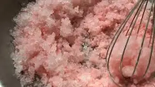 making ice scramble asmr satisfying relaxing
