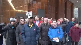 Labor Beat: Chicago Solidarity Action for U. of Ill. GEO Strike
