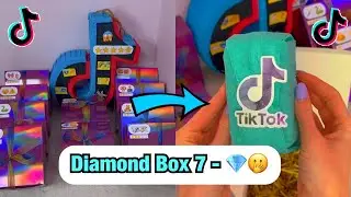 [ASMR] TikTok Mystery DIAMOND Boxes - BOX 7!🫢💎 #Shorts