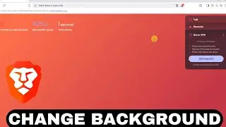 How To Change Background On Brave Browser