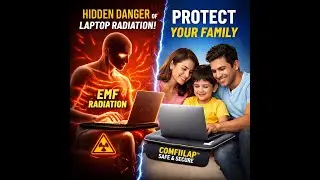 Safe Wave Life || Comfiilap Laptop Pad || Advanced Anti-Radiation || ELF, EMI & RF Protection