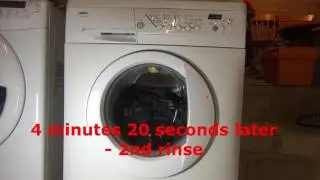 Zanussi Progress Jet System ZWF1437 : Synthetic Rinse hold