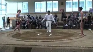 Gaijin Sumo 2009 (Championship Bout) Alicia - Anne