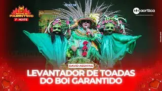 DAVID ASSAYAG DEFENDE O ITEM 2 NA 1ª NOITE DE FESTIVAL