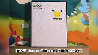 *NEW* Pok&eacute;mon 25th Anniversary First Partner Collectors Binder SEALED Opening